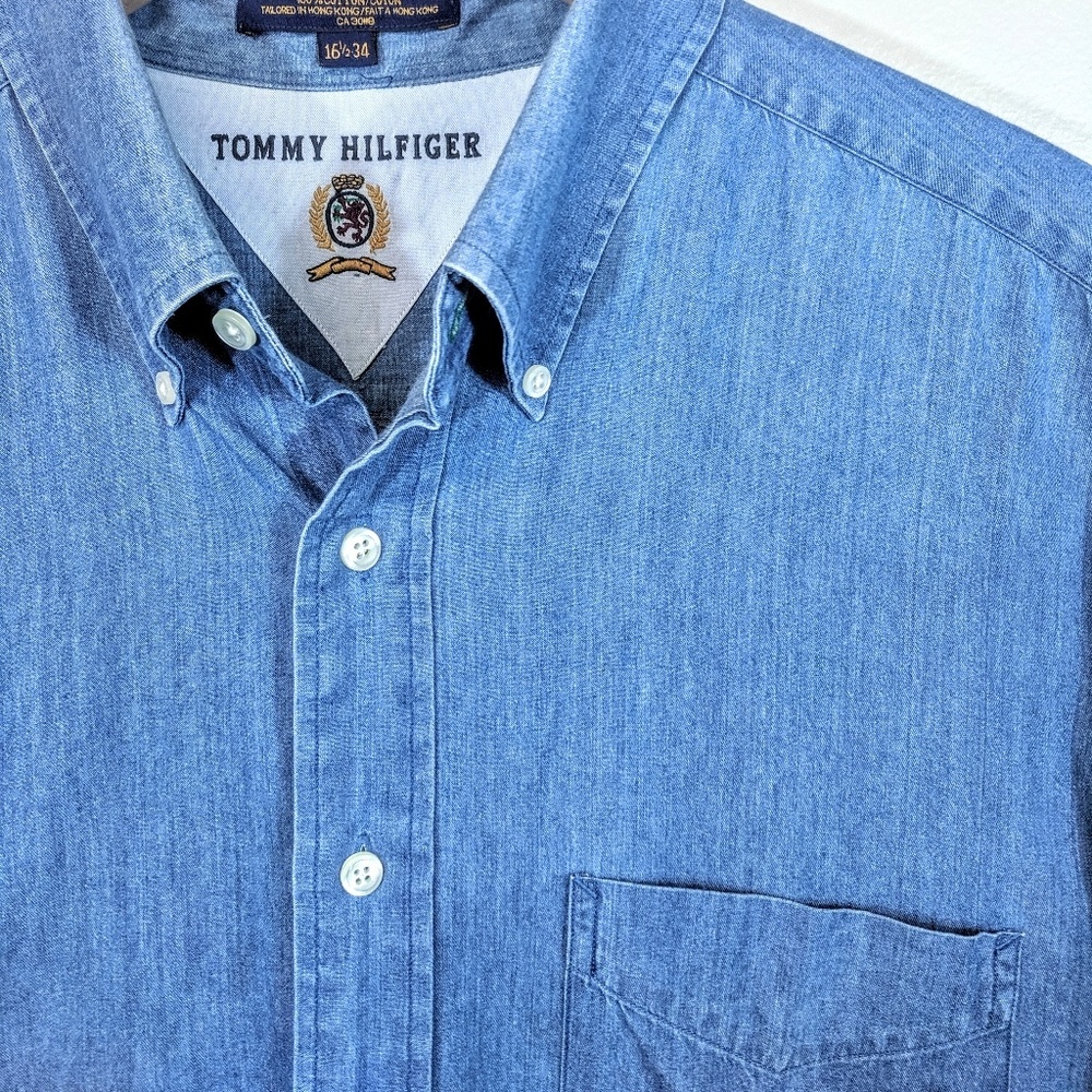 Tommy Hilfiger Vintage Denim Button Down - Picture 6 of 8